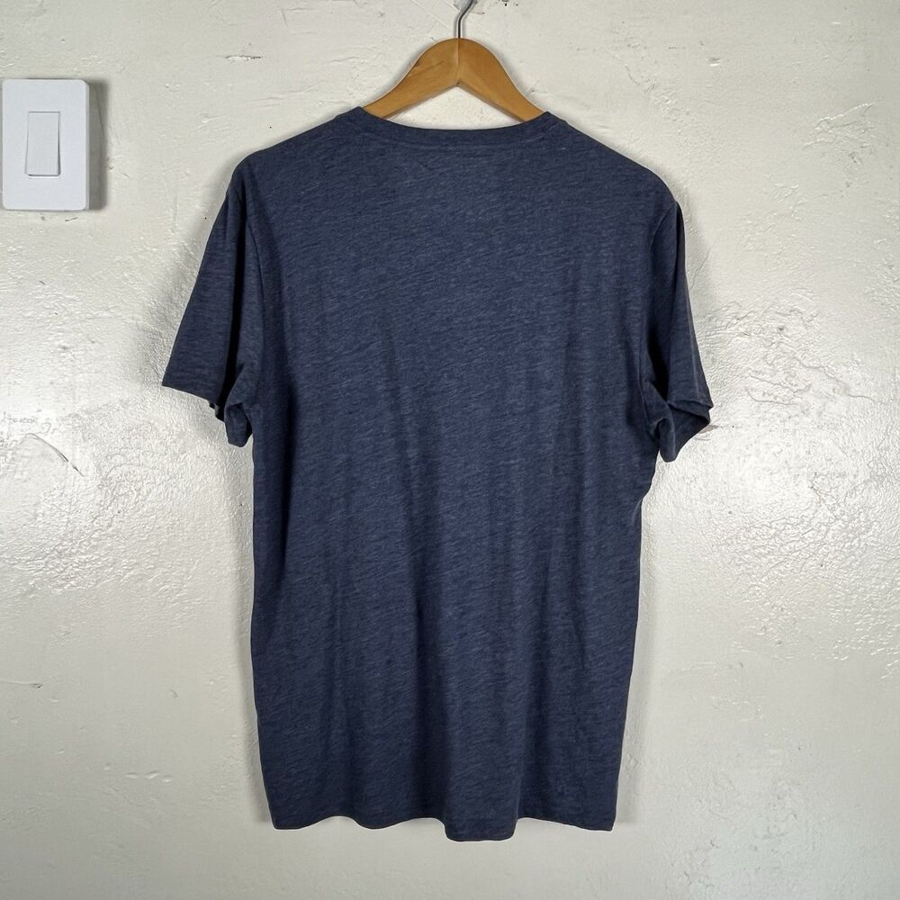 Lucky Brand Men’s M Blue Graphic T Shirt Vintage American MFG Co Crew Neck - Picture 10 of 11